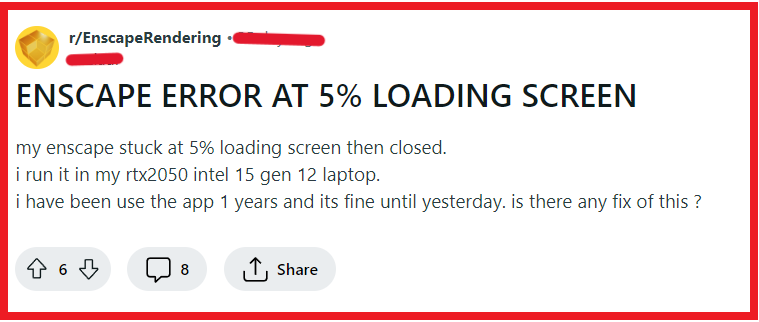 How To Fix Enscape Not Working Or Stuck On Loading Screen 1 Fix Enscape Not Working Or Stuck On Loading Screen