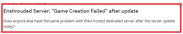How To Fix Enshrouded “Game Creation Failed” Error On Dedicated Server 2 Fix Enshrouded Game Creation Failed Error On Dedicated Server