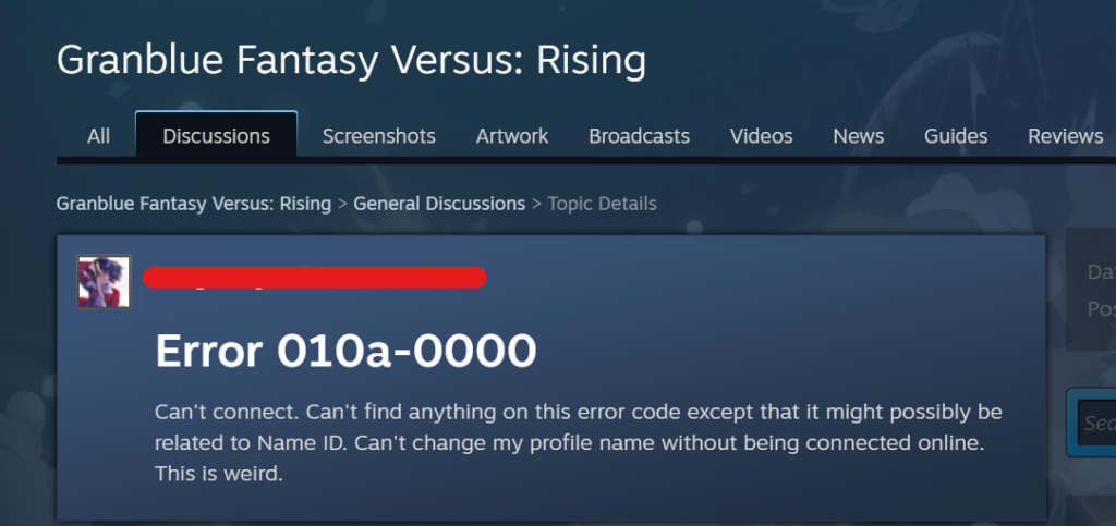How To Fix Granblue Fantasy Versus Rising Error 010a-0000 2 Fix Error 010a 0000 in Granblue Fantasy Versus Rising