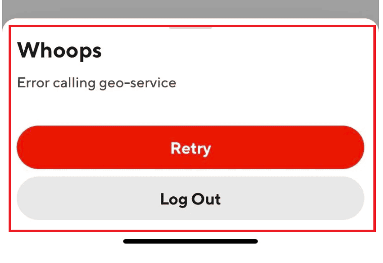 How To Fix “Error Calling Geo Service” On DoorDash 2 Fix Error Calling Geo Service On DoorDash