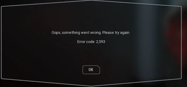 How To Fix Battlefront 2 Error Code 2593 Oops Something Went Wrong 2 Fix Error Code 2593 Oops Something Went Wrong In Battlefront 2