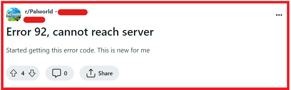 How To Fix Palworld Error Code 92 Cannot Reach Server 2 Fix Error Code 92 Cannot Reach Server On Palworld