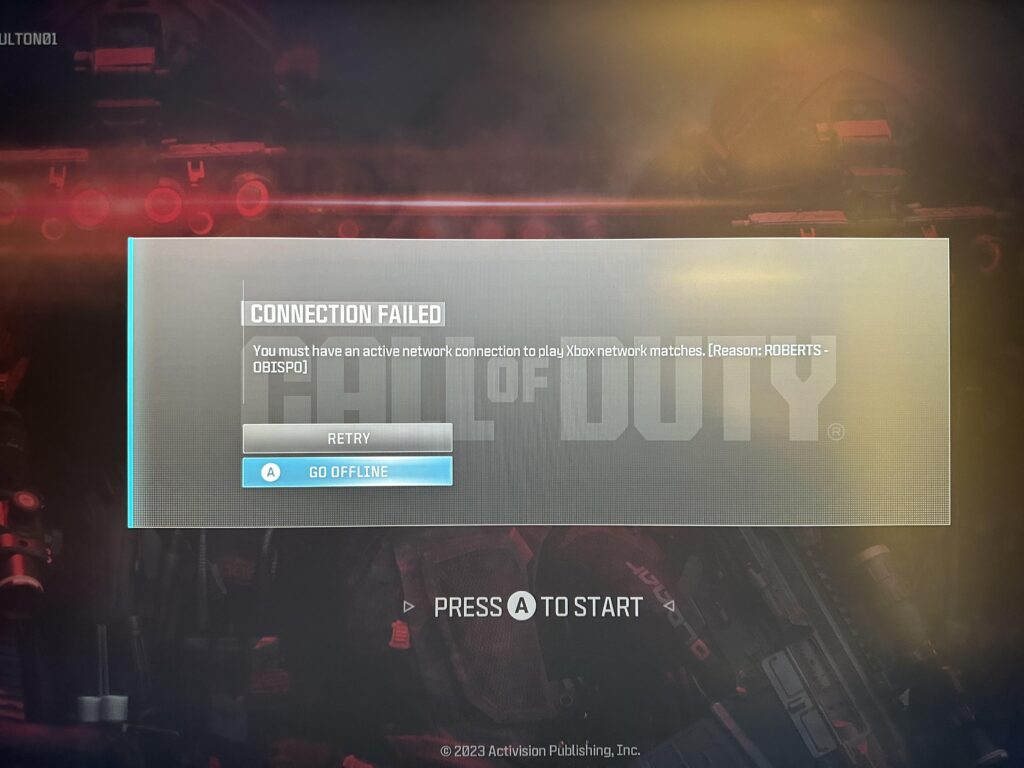 How To Fix Modern Warfare 3 Error Code Roberts-Obispo 2 Fix Error Code Roberts Obispo in Modern Warfare 3