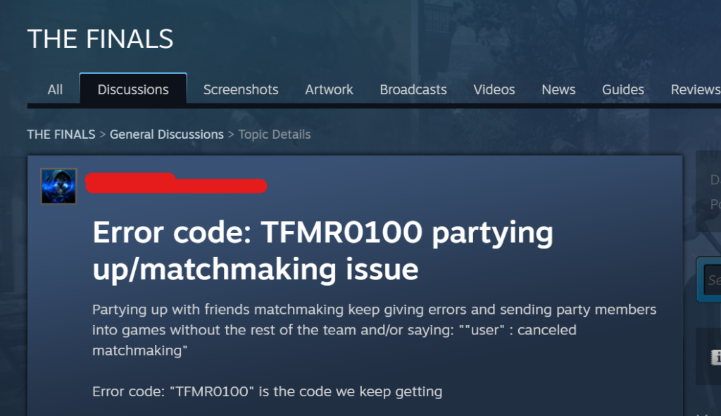 How To Fix The Finals Error Code TFMR0100 2 Fix Error Code TFMR0100 in The Finals