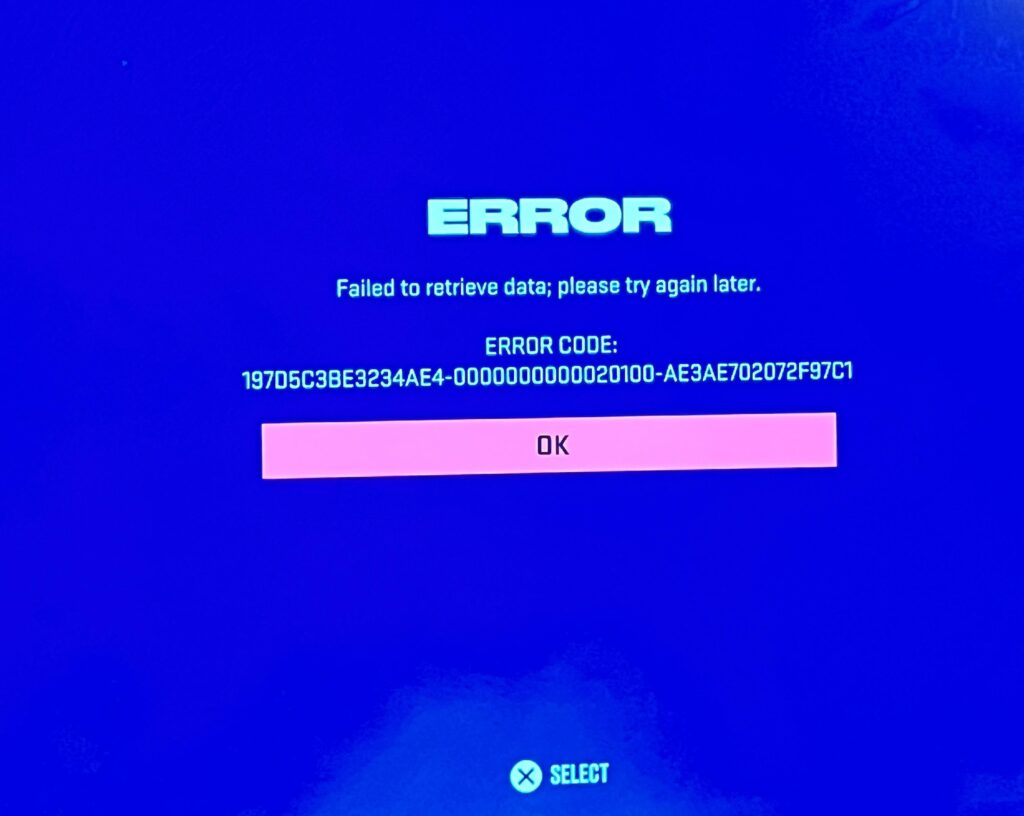 How To Fix NHL 24 Error Failed To Retrieve Data Please Try Again Later 2 Fix Error Failed To Retrieve Data Please Try Again Later In NHL 24