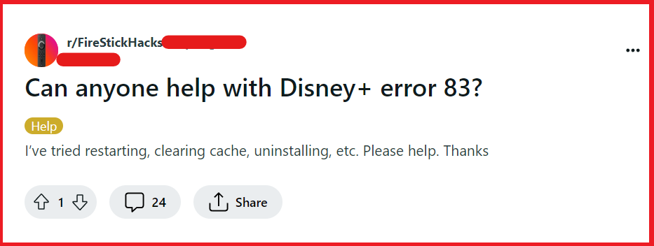 How To Fix Disney Plus Something Went Wrong Error Code 83 2 Fix Error code 83 on Disney Plus
