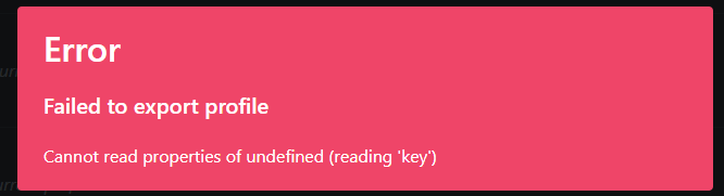 How To Fix "Failed To Export Profile Cannot Read Properties Of Undefined (Reading 'Key')" On Thunderstore Mod Manager 2 Fix Failed To Export Profile Cannot Read Properties Of Undefined Reading Key On Thunderstore Mod Manager