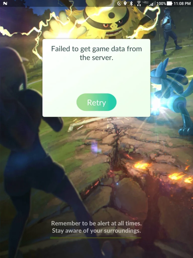How To Fix Pokemon GO Failed To Get Game Data From The Server 1 Fix Failed To Get Game Data From The Server On Pokemon GO