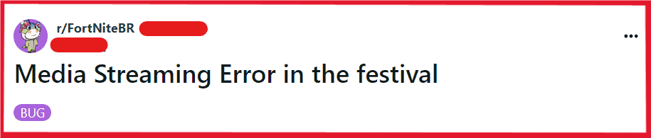How To Fix Fortnite Festival Main Stage Media Streaming Error Detected 2 Fix Festival Main Stage Media Streaming Error Detected In Fortnite