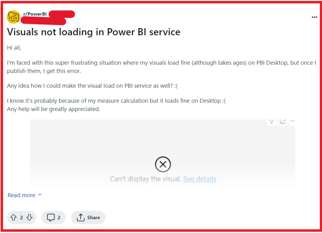 How To Fix Power BI Get More Visuals Not Working 1 Fix Get More Visuals Not Working On Power BI