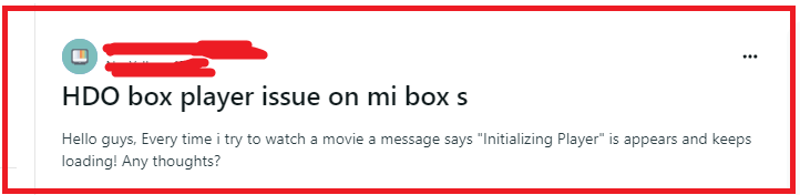 How To Fix HDO Box Initializing Player Problem 2 Fix HDO Box Initializing Player Problem