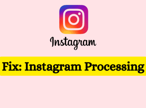 Fix Instagram Processing