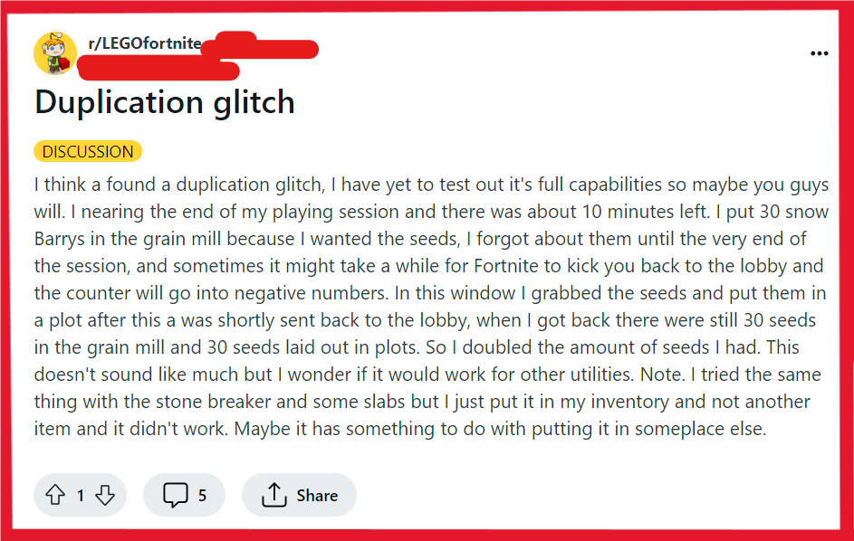 How To Fix LEGO Fortnite Item Duplication Glitch 2 Fix Item Duplication Glitch in LEGO Fortnite