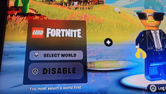 LEGO Fortnite Select World Disabled: How To Enable It? 2 Fix LEGO Fortnite Select World Disabled