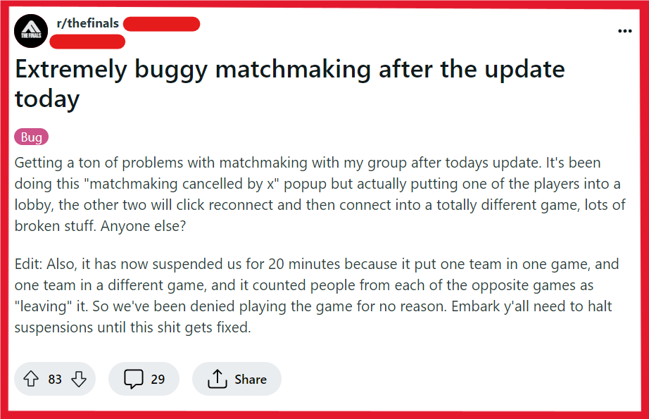 How To Fix The Finals Matchmaking Canceled By Party Member Error 2 Fix Matchmaking Canceled By Party Member Error In The Finals