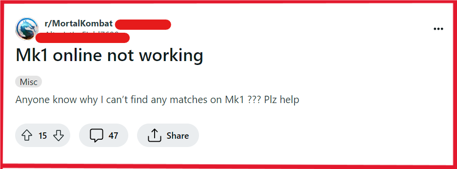 How To Fix Mortal Kombat 1 Online Not Working 2 Fix Mortal Kombat 1 online not working in Mortal Komabt 1