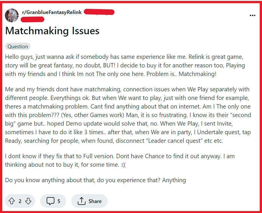 How To Fix Granblue Fantasy: Relink Multiplayer Not Working 2 Fix Multiplayer Not Working In GranBlue Fantasy Relink