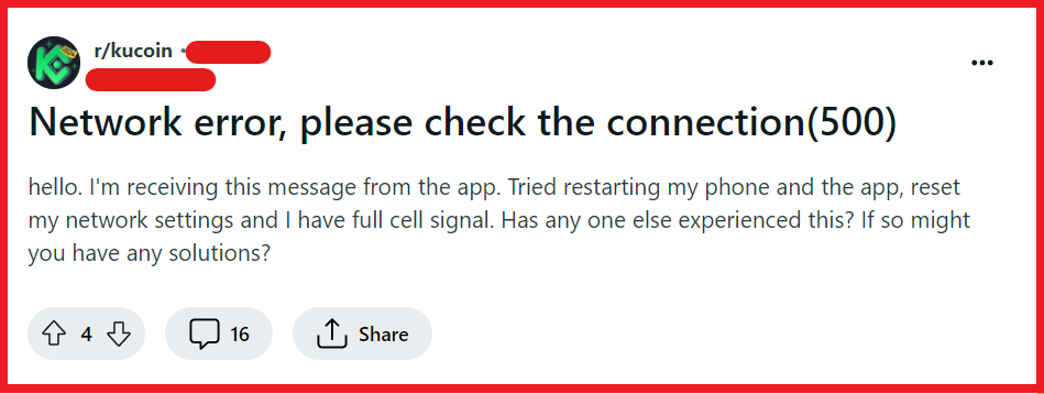How To Fix KuCoin Network Error 500 Internal Server Error 1 Fix Network Error 500 Internal Server Error On KuCoin