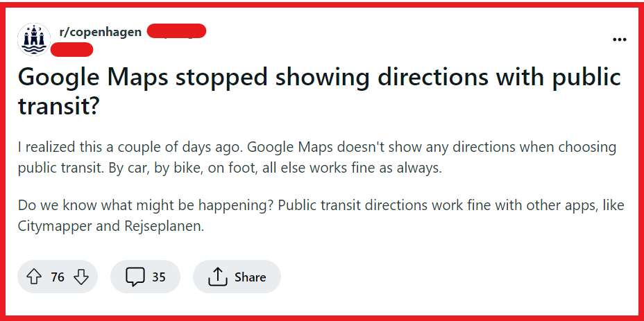 How To Fix Google Maps Not Showing Route (Bus Route, Alternate Route) 1 Fix Not Showing Route Bus Route Alternate Route On Google Maps