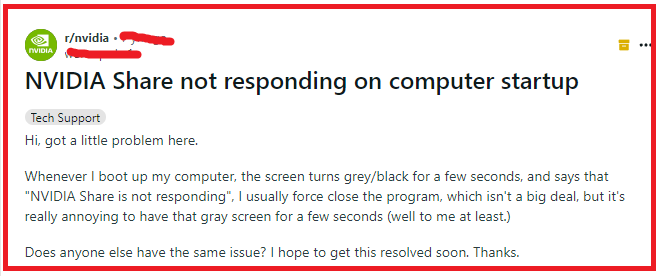How To Fix Nvidia Share Is Not Responding 1 Fix Nvidia Share Is Not Responding