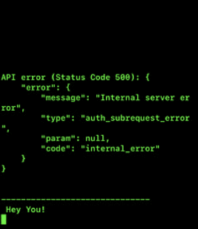 How To Fix OpenAI Auth_Subrequest_Error status code 500 1 Fix OpenAI Auth Subrequest Error status code 500