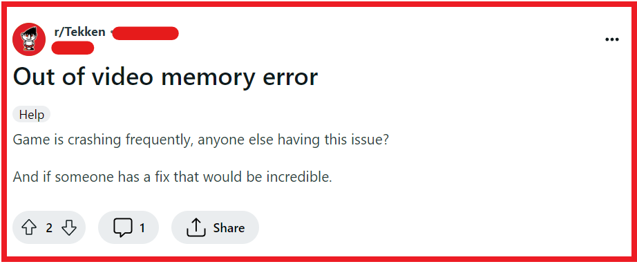 How To Fix TEKKEN 8 Out Of Video Memory Error 2 Fix Out Of Video Memory Error In TEKKEN 8