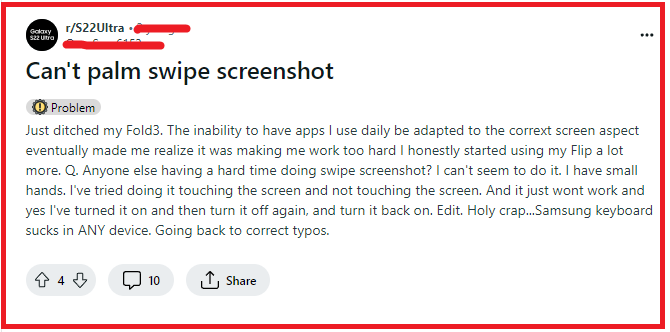 How To Fix Palm Swipe To Capture Not Working 1 Fix Palm Swipe To Capture Not Working 1