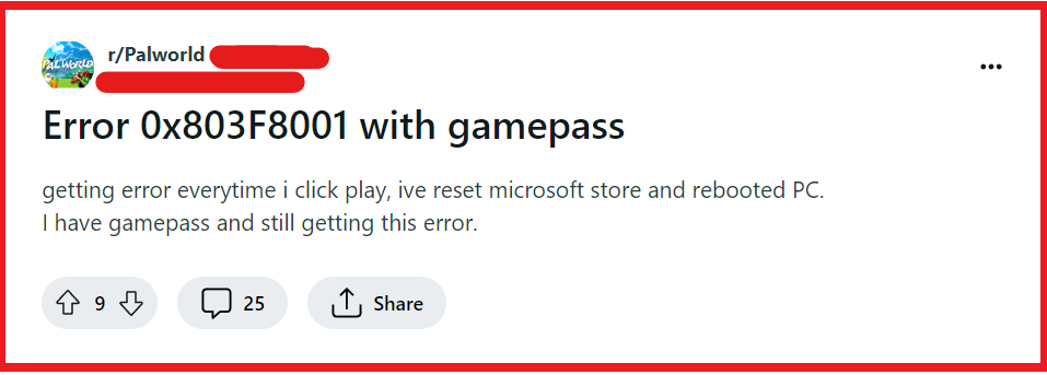 How to Fix Palworld Error Code 0x803f8001 Palworld is Currently Not Available in your account 2 Fix Palworld Error Code 0x803f8001 Palworld is Currently Not Available in your account