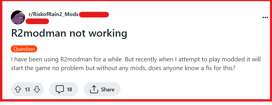 How To Fix R2modman/Thunderstore (Export/Import From Code) Not Working 2 Fix R2modman Thunderstore Export Import From Code Not Working 1