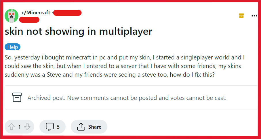 How to fix Minecraft stuck on “connecting to multiplayer game”