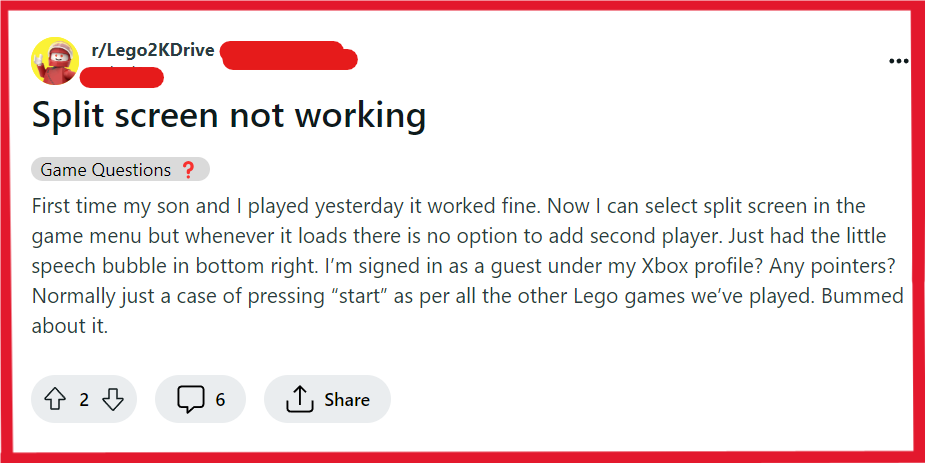 How To Fix LEGO 2k Drive Split Screen Not Working 2 Fix Split screen not working in Lego 2k Drive