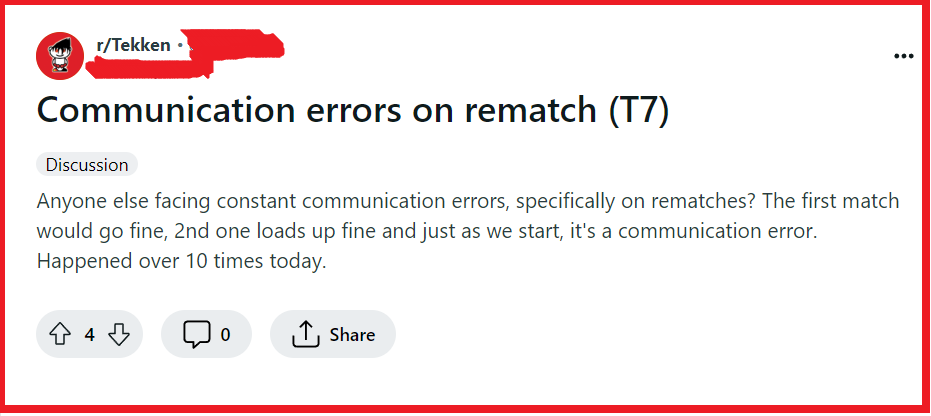 How To Fix Tekken 8 Communication Errors On Rematch (T7) 2 Fix Tekken 8 Communication Errors On Rematch T7