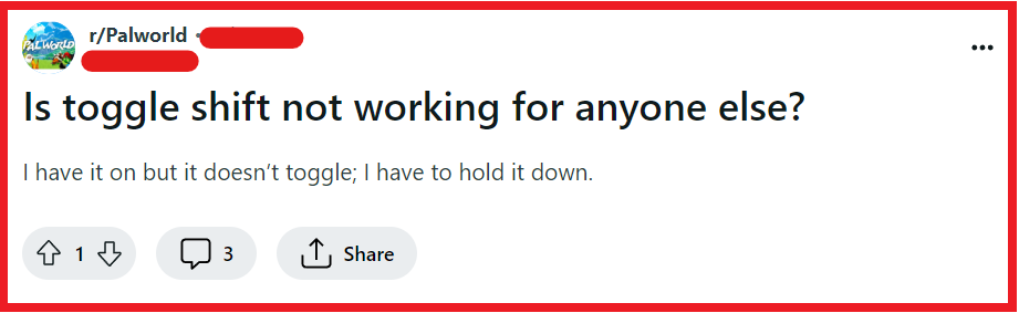 How To Fix Palworld Toggle Sprint Not Working 2 Fix Toggle Sprint Not Working On Palworld