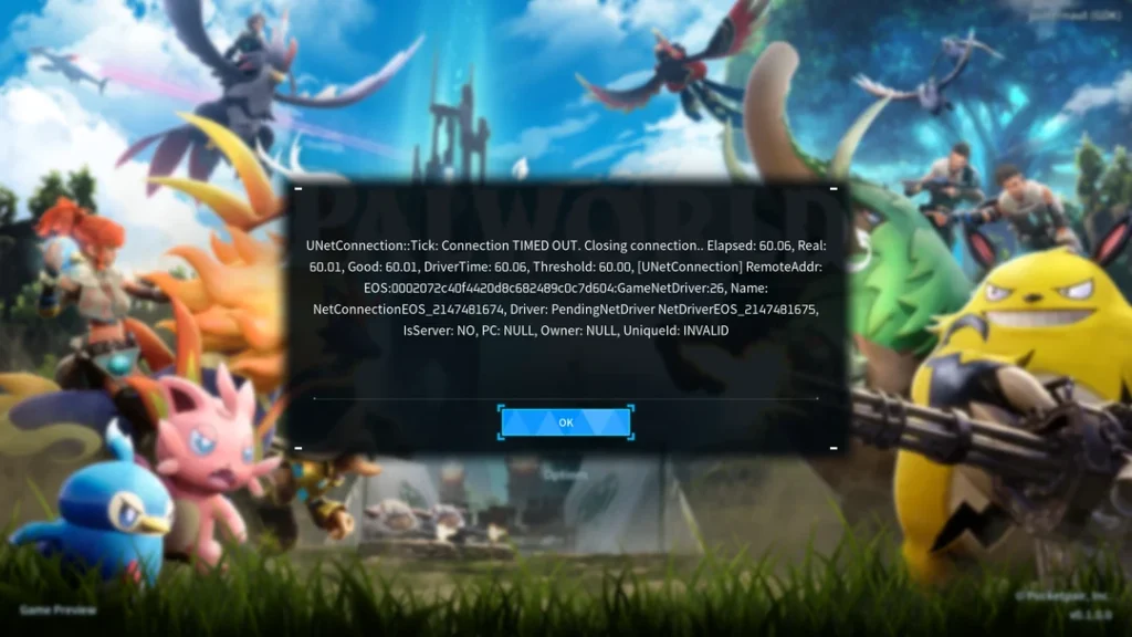 How To Fix “UNetConnection::Tick: Connection TIMED OUT Closing Connection” On Palworld 2 Fix UNetConnection Tick Connection TIMED OUT Closing Connection On Palworld