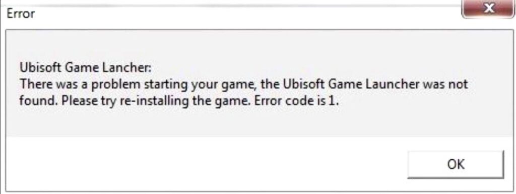 How To Fix Ubisoft Game Launcher Error Code 1 1 Fix Ubisoft Game Launcher Error Code 1 1