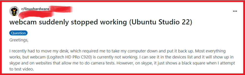 How To Fix Ubuntu Camera Not Working 2 Fix Ubuntu Camera Not Working