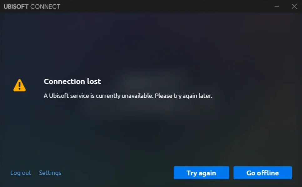 How To Fix Uplay Connection Lost A Ubisoft Service Is Currently Unavailable 1 Fix Uplay Connection Lost A Ubisoft Service Is Currently Unavailable