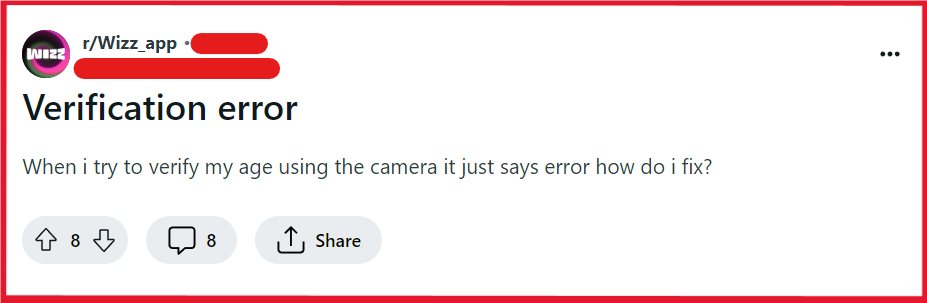 How To Fix Wizz Verification Not Working 2 Fix Verification Not Working On Wizz App