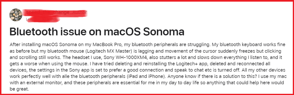How To Fix macOS Sonoma Bluetooth Issues 1 Fix macOS Sonoma Bluetooth Issues
