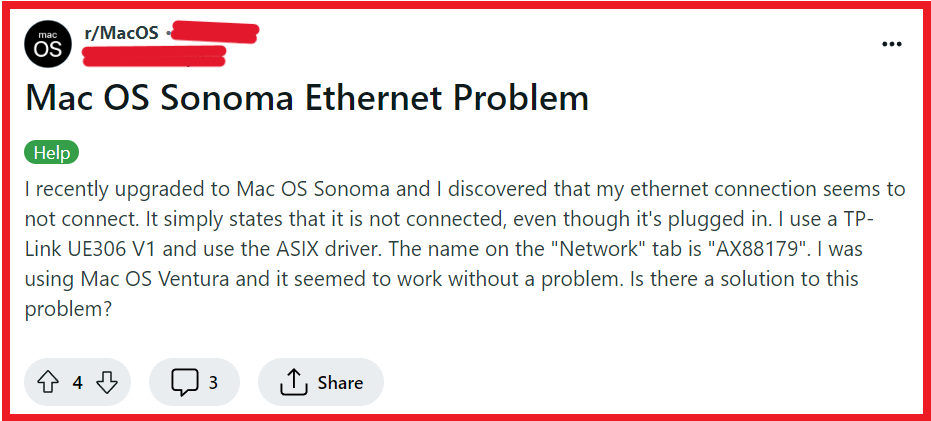 How To Fix macOS Sonoma Ethernet Not Working 1 Fix macOS Sonoma Ethernet Not Working
