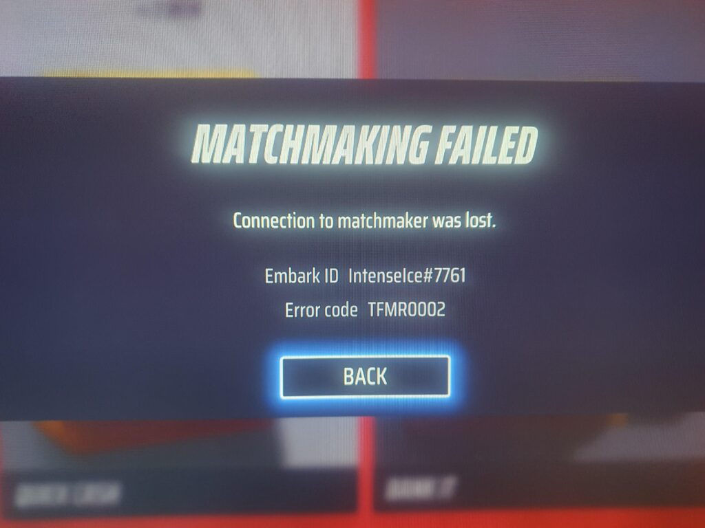 How To Fix The Finals Error Code TFMR0002 Matchmaking Failed 2 Fix matchmaking failed error code TFMR0002 of The Finals