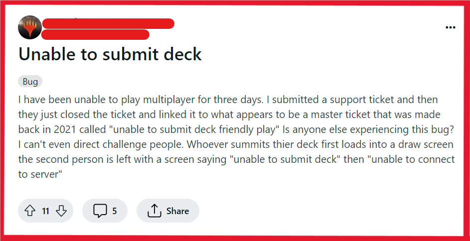 How To Fix MTG Arena Unable To Submit Deck 2 Fix unable to submit deck in MTG Arena