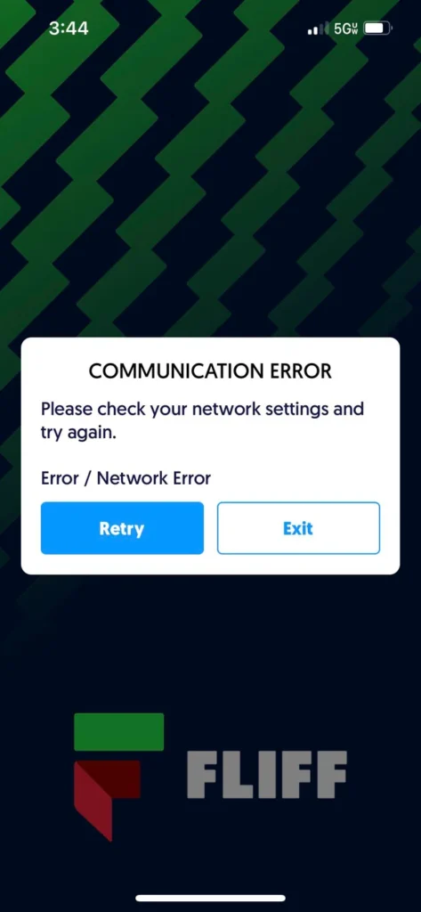 How To Fix Fliff Communication Error 1 Fliff Communication Error