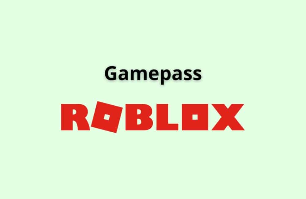 Gamepass roblox
