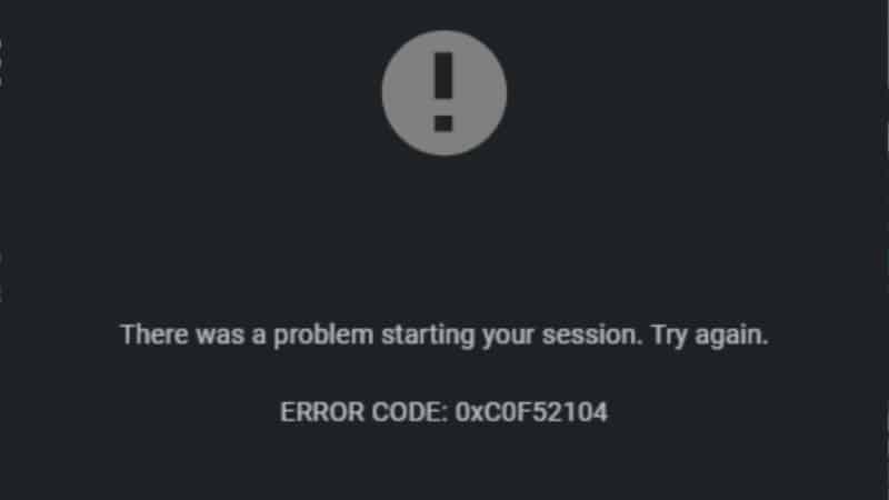 GeForce Now Error Code