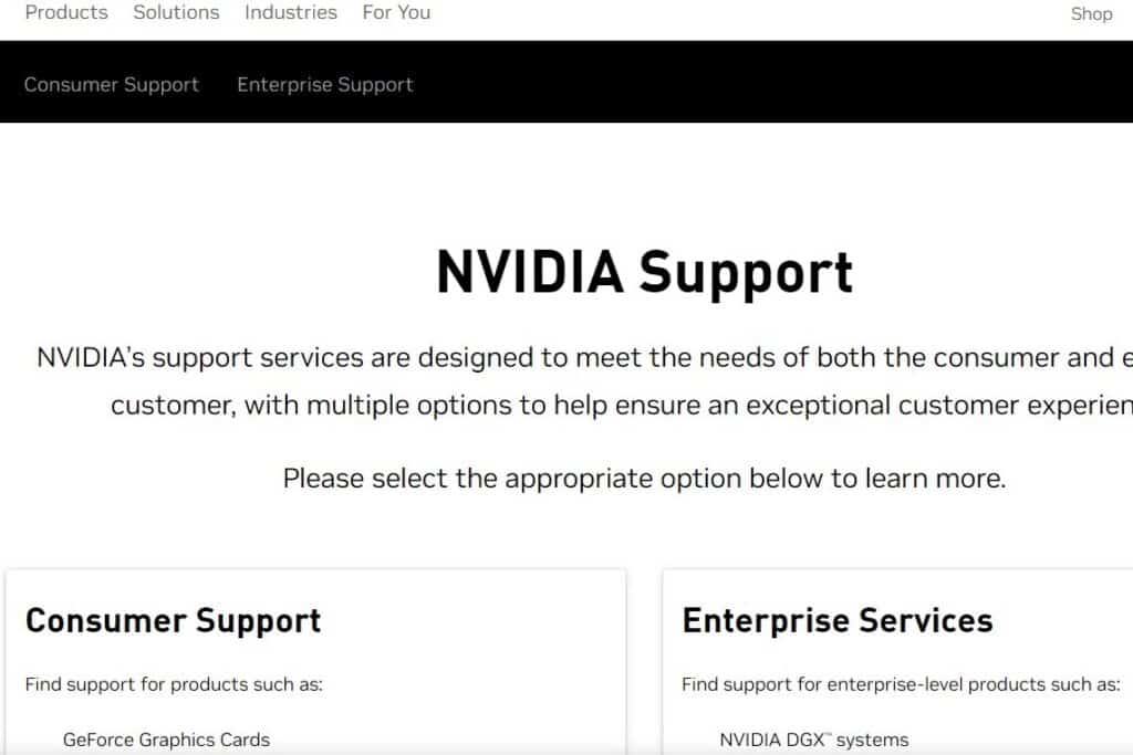 GeForce Support