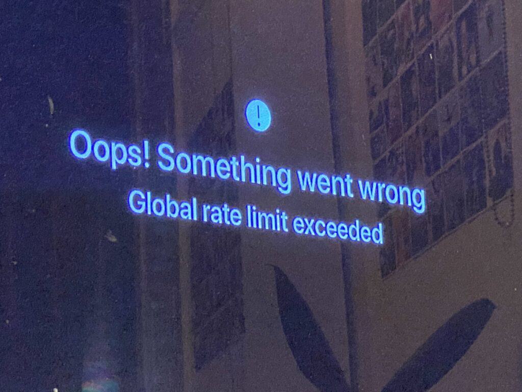 How To Fix “Global Rate Limit Exceeded” On Kayo 1 Global Rate Limit Exceeded on Kayo