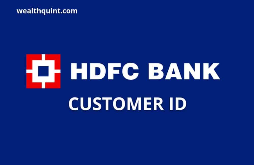 HDFC Bank Customer ID