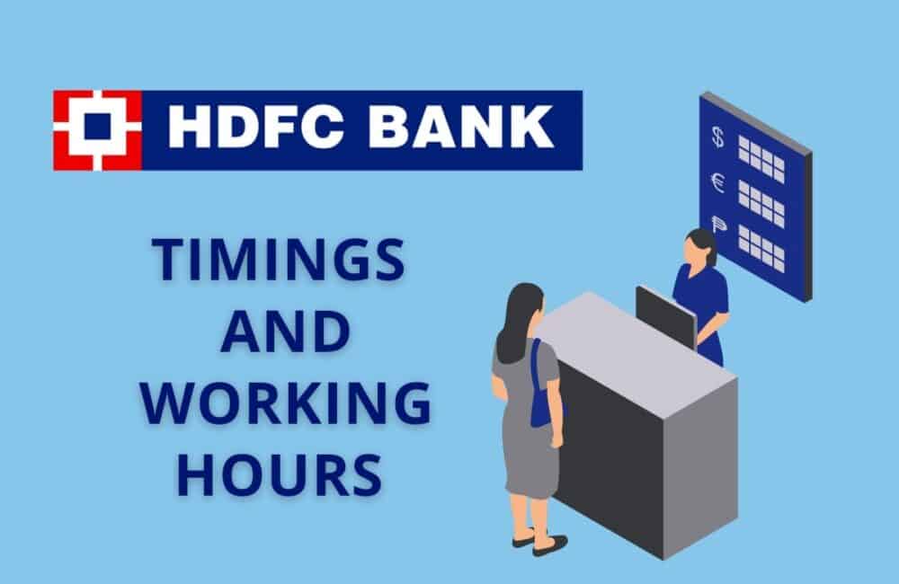 HDFC Bank Timings & Working Hours Wealth Quint