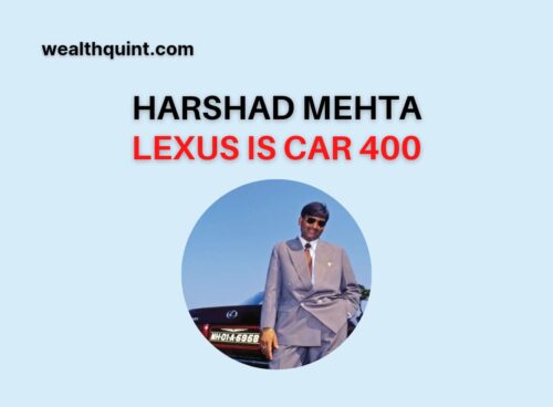 Harshad Mehta Lexus LS Car 400